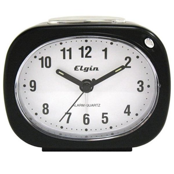 Geneva Geneva 3647E Quartz Alarm Clock - Black 181583